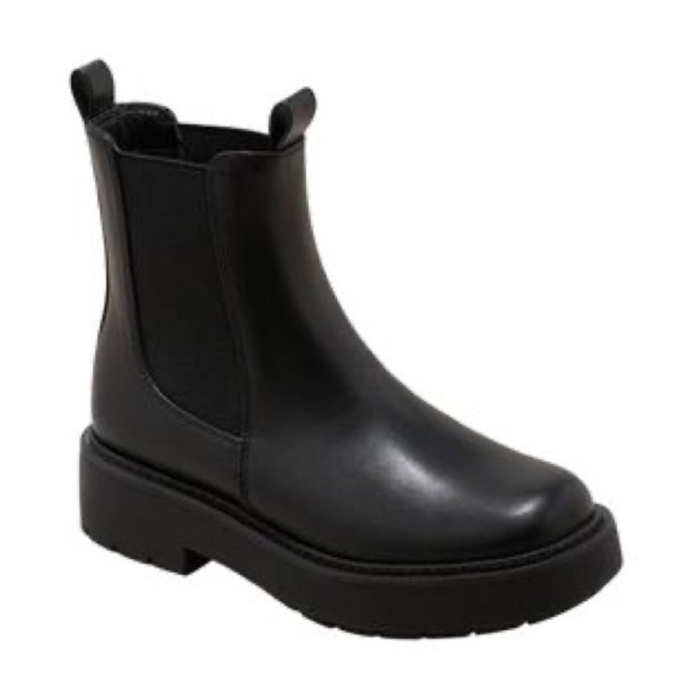a new day Black Ankle Boots